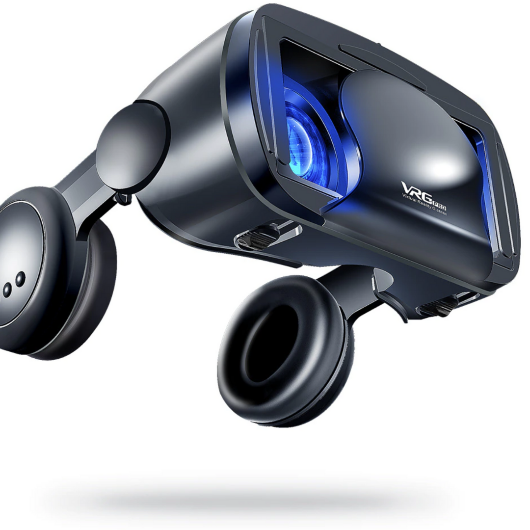 Reality PRO+ | Intelligent VR glasses with integrated headset for iPhone and Android