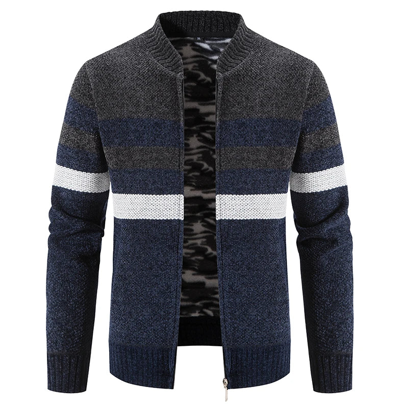 Chaleco CozyZip | Cardigan otoñal acogedor