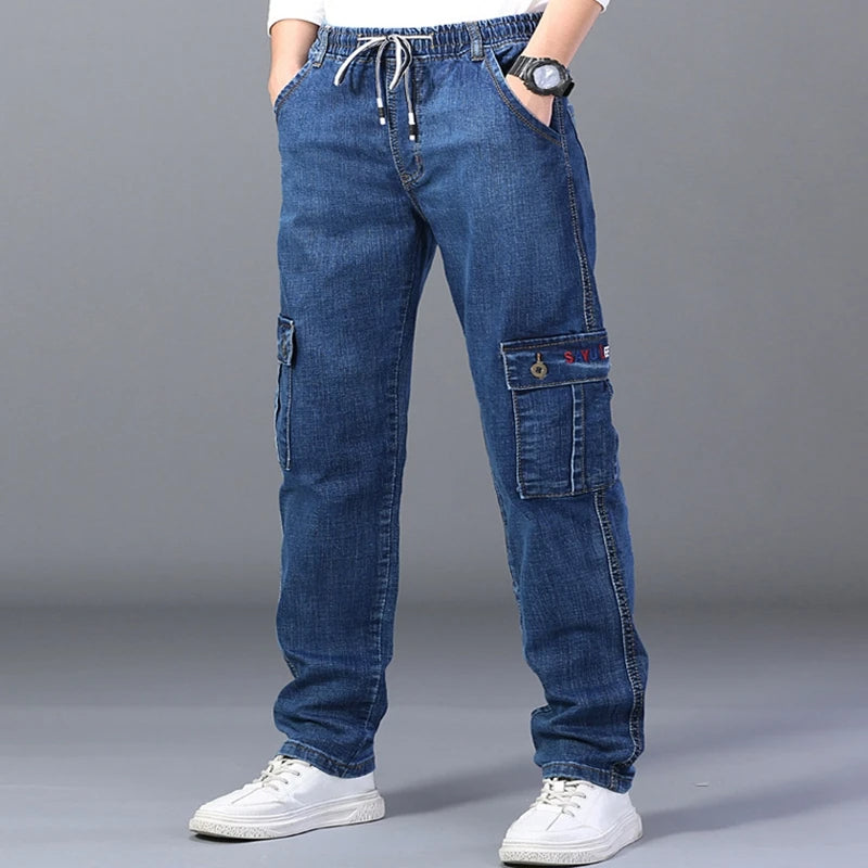 Dexter Overstørrelse Vinterjeans | Denim med flere lommer