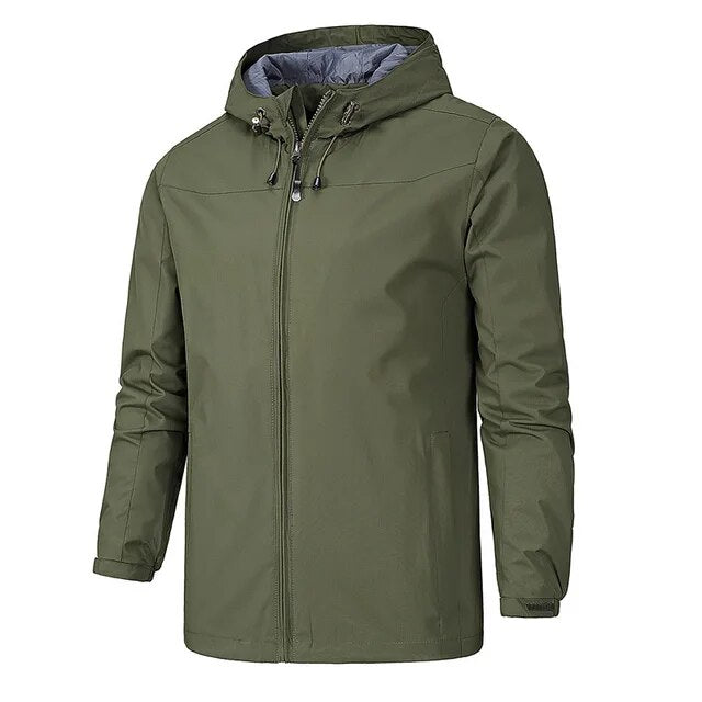 Sports jacket | Windproof jacket with hood