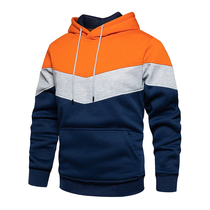 Patchwork Hoodie | Warm Fleece Streetwear