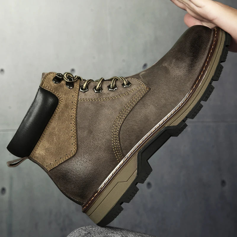 Zapatos de invierno de cuero | Verdadero calentador de invierno
