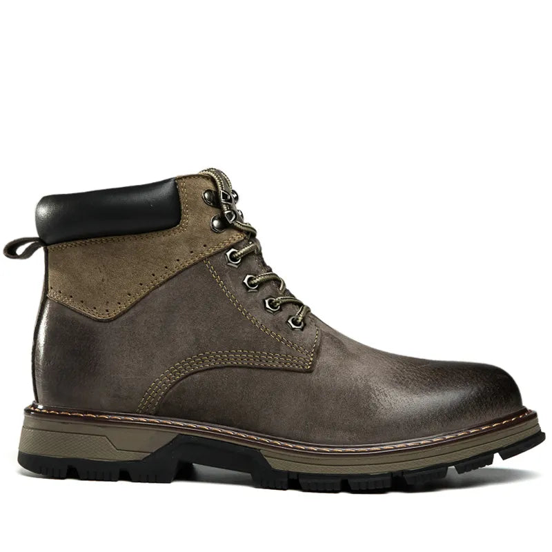 Zapatos de invierno de cuero | Verdadero calentador de invierno