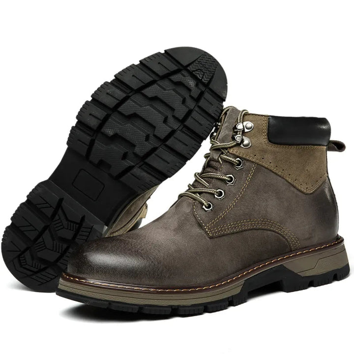 Zapatos de invierno de cuero | Verdadero calentador de invierno