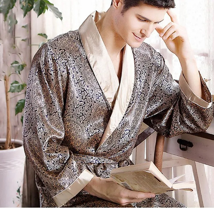 Satin Deluxe Badekåpe | Trendy badekåpe i satin