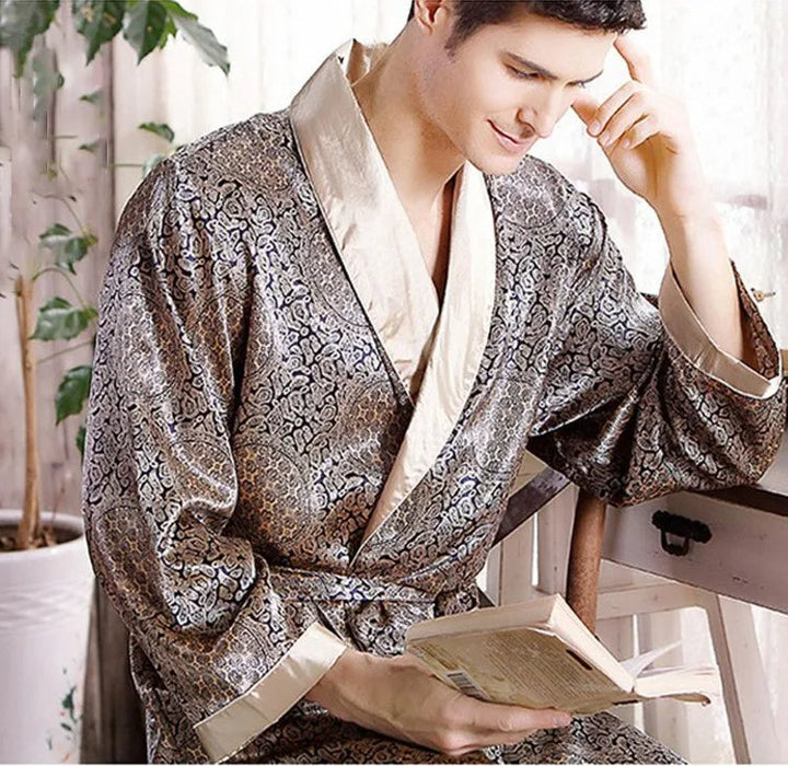 Satin Deluxe Badekåpe | Trendy badekåpe i satin