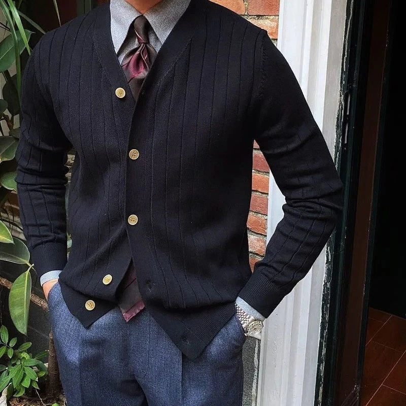 Tijn Cardigan | Stylish Slim-Fit Cardigan