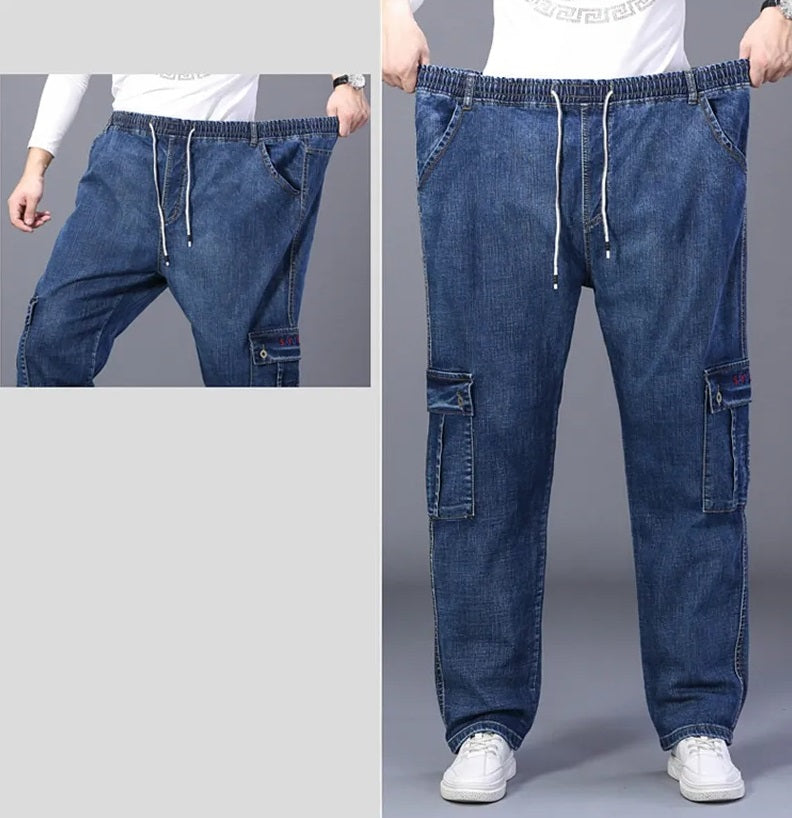 Dexter Overstørrelse Vinterjeans | Denim med flere lommer
