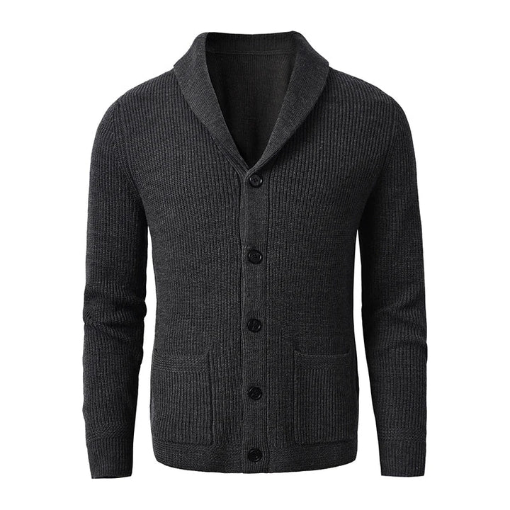 Rens knitted cardigan made of merino wool | Knotted cardigan