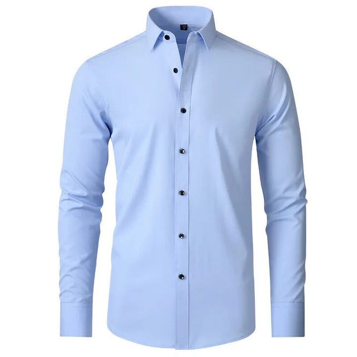 Camisa de negocios | ¡No necesita planchar esta camisa!