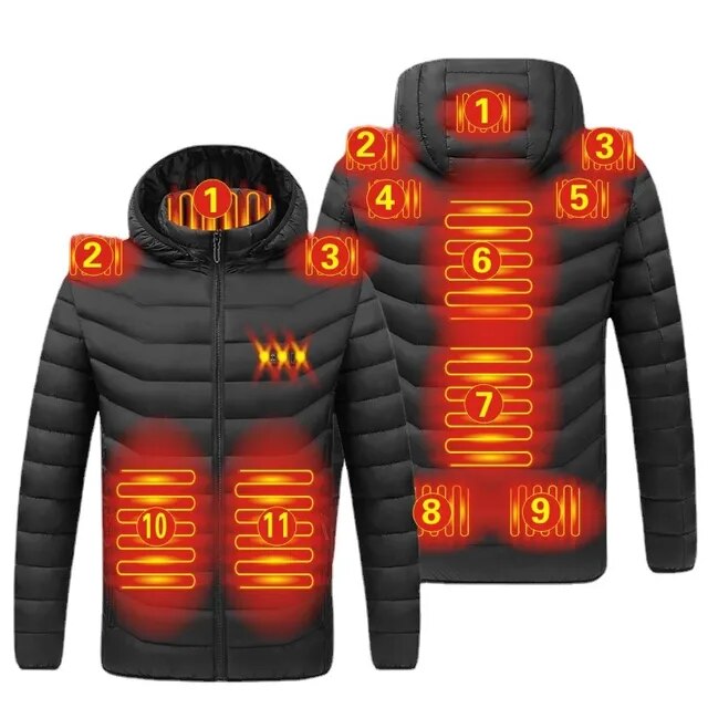 intelligent heating jacket | USB thermostat jacket