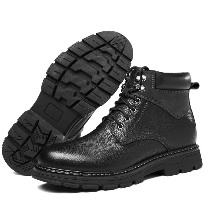 Zapatos de invierno de cuero | Verdadero calentador de invierno