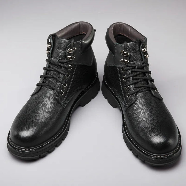 Zapatos de invierno de cuero | Verdadero calentador de invierno