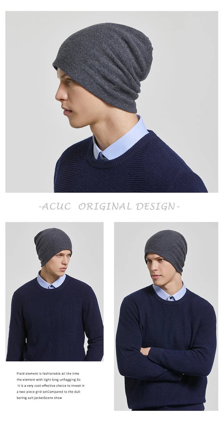 AussieWool Hue | Afslappet hue til kolde dage!