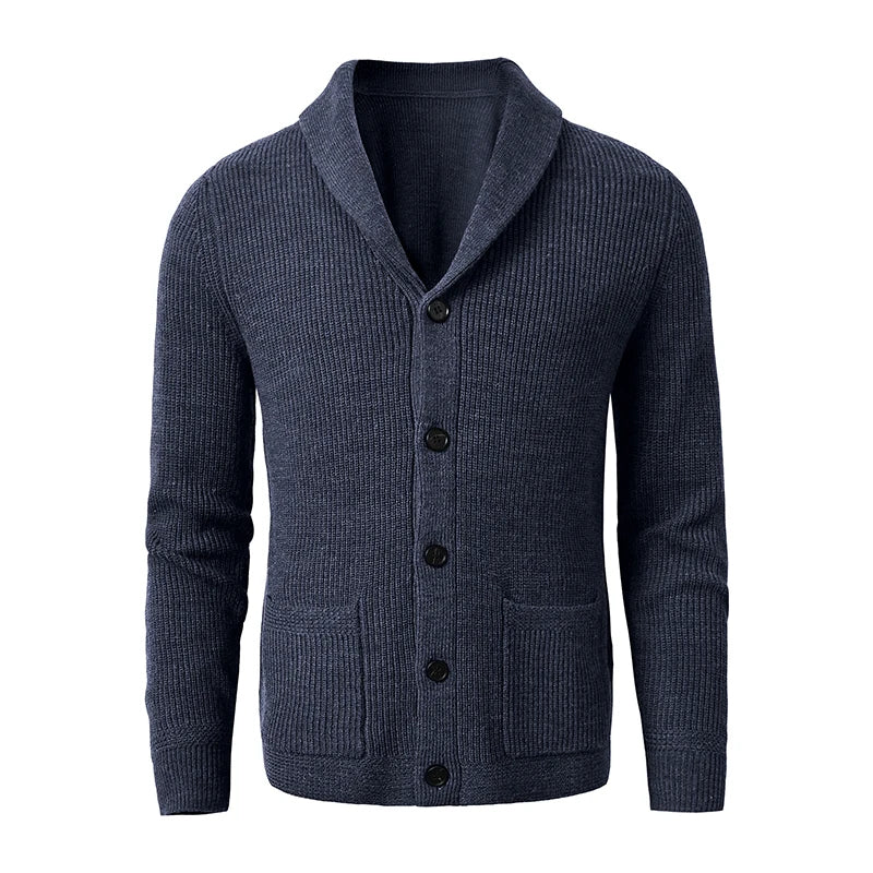 Rens knitted cardigan made of merino wool | Knotted cardigan
