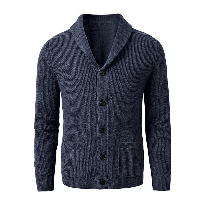 Rens knitted cardigan made of merino wool | Knotted cardigan