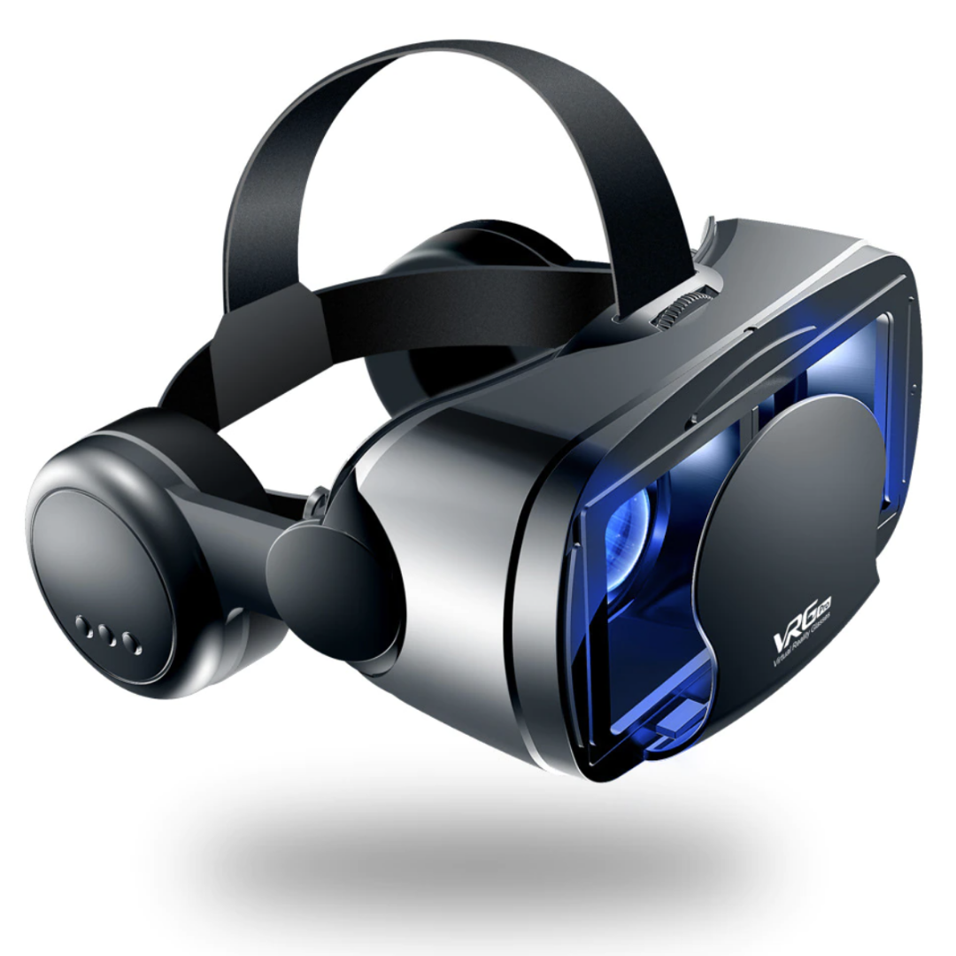 Reality PRO+ | Intelligent VR glasses with integrated headset for iPhone and Android