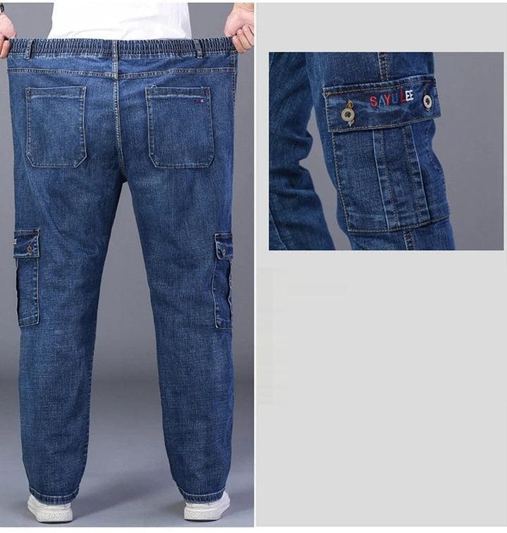 Dexter Overstørrelse Vinterjeans | Denim med flere lommer
