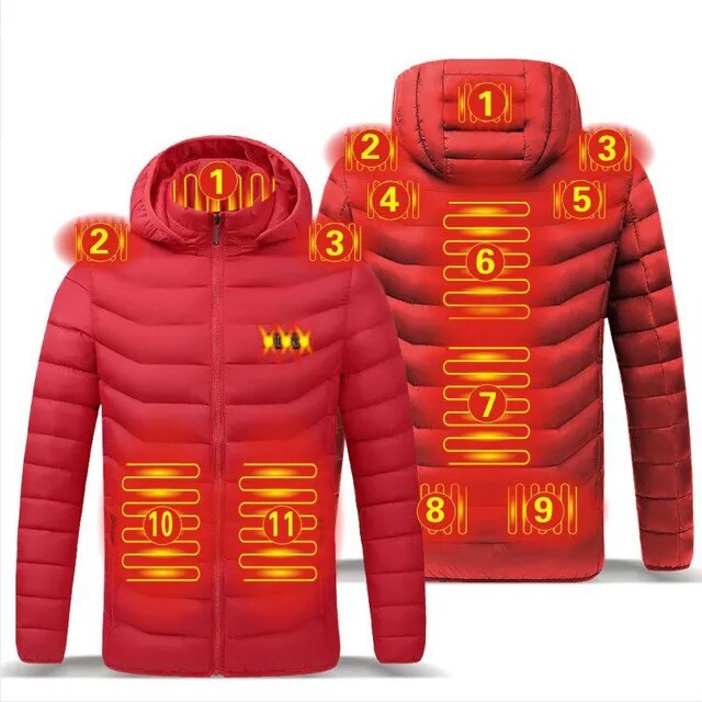 intelligent heating jacket | USB thermostat jacket