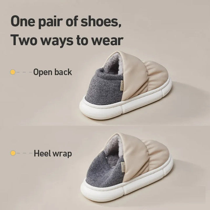 Slip-on slippers | Comfortable warm slippers