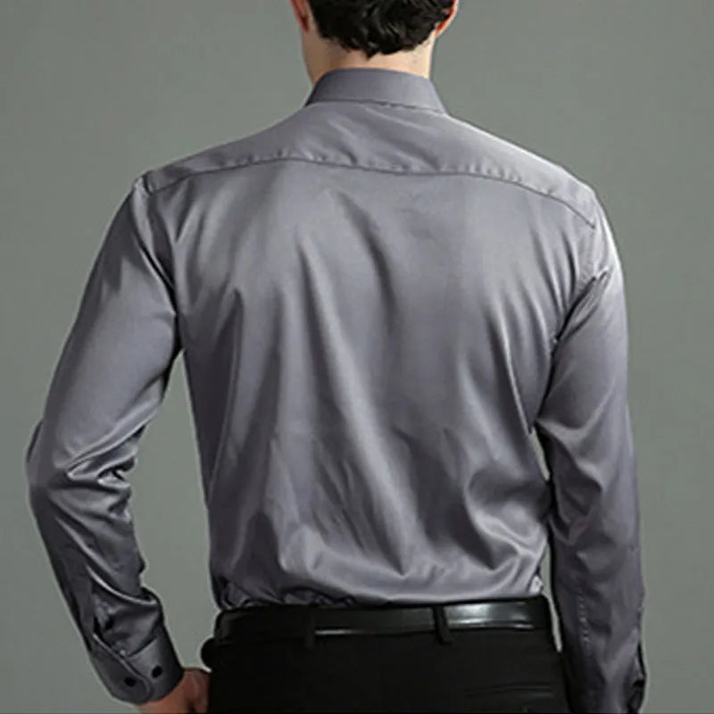 Camisa de negocios | ¡No necesita planchar esta camisa!