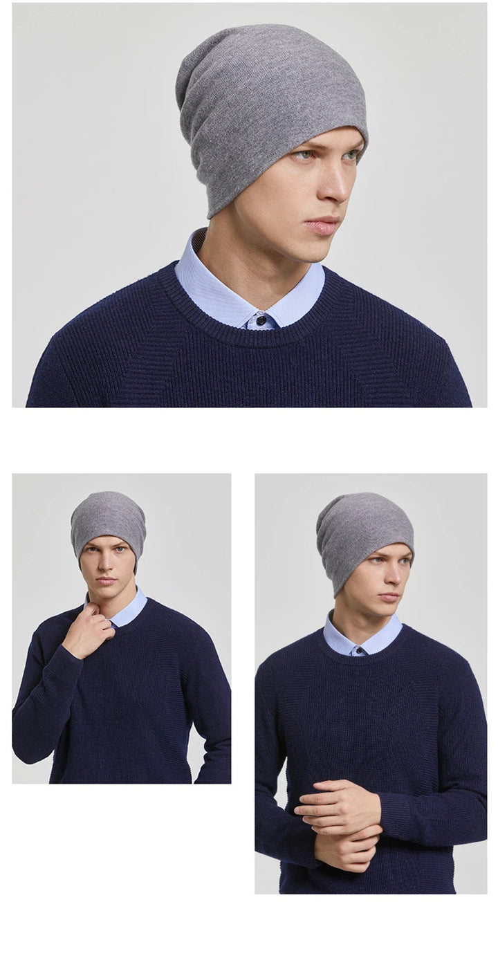 AussieWool Hue | Afslappet hue til kolde dage!
