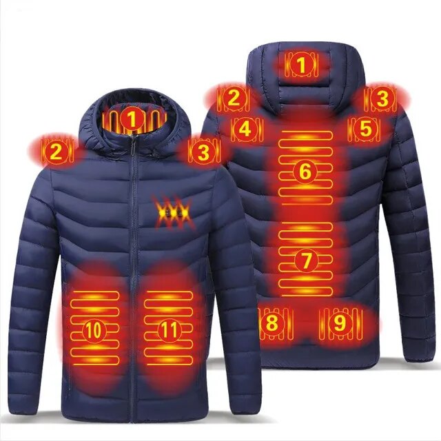 intelligent heating jacket | USB thermostat jacket