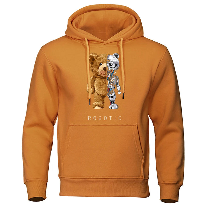 Robo Bear Hoodie | Teddy Tech Sweatshirt