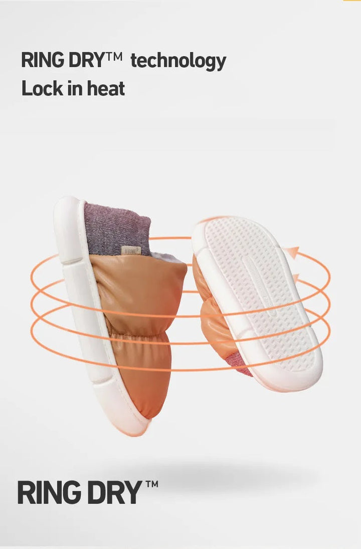 Slip-on slippers | Comfortable warm slippers