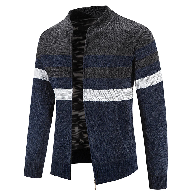 Chaleco CozyZip | Cardigan otoñal acogedor