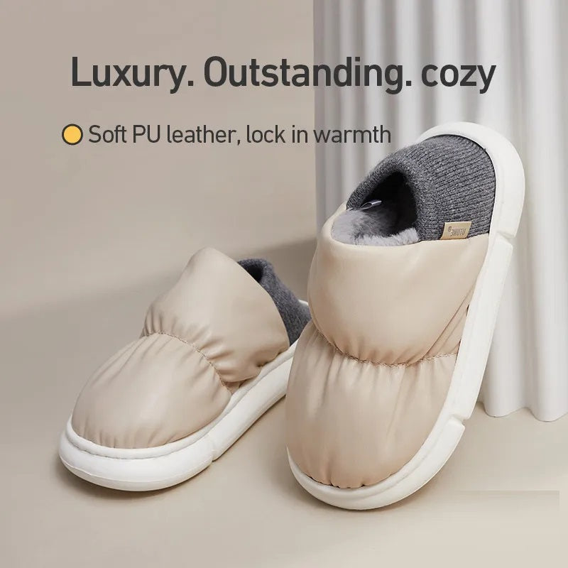 Slip-on slippers | Comfortable warm slippers