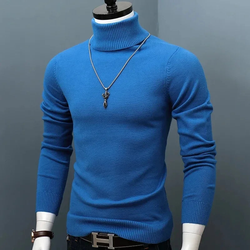 Jersey de cuello alto ajustado Marco | Jersey ajustado de moda