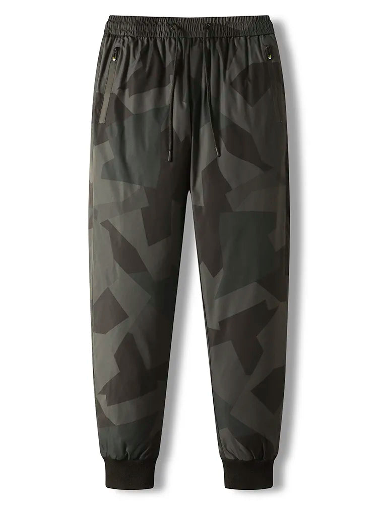 Pantalón Jogging Acolchado Ártico | Pantalón Talla Grande Resistente a la Nieve