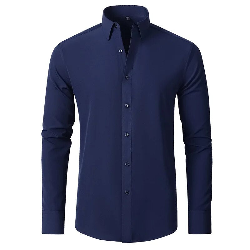 Camisa de negocios | ¡No necesita planchar esta camisa!