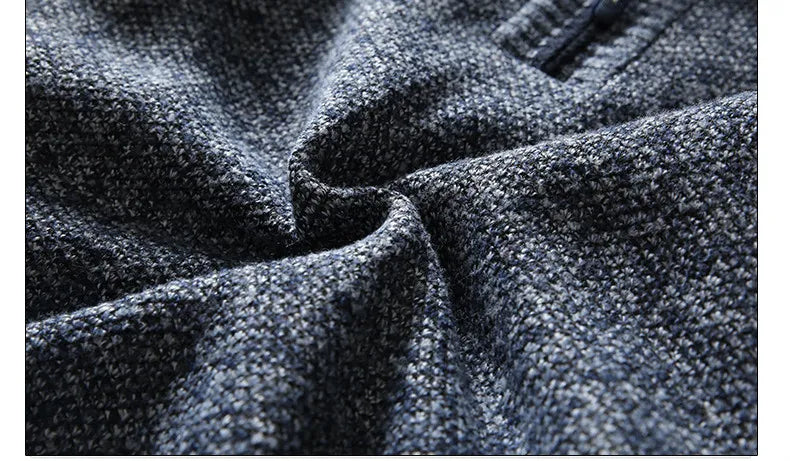Bart Pullover | Wool Pullover with Half Zipper