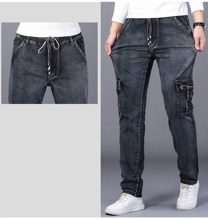 Dexter Overstørrelse Vinterjeans | Denim med flere lommer
