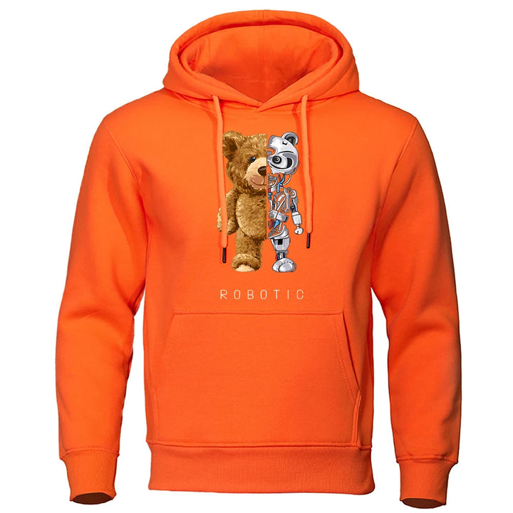 Robo Bear Hoodie | Teddy Tech Sweatshirt