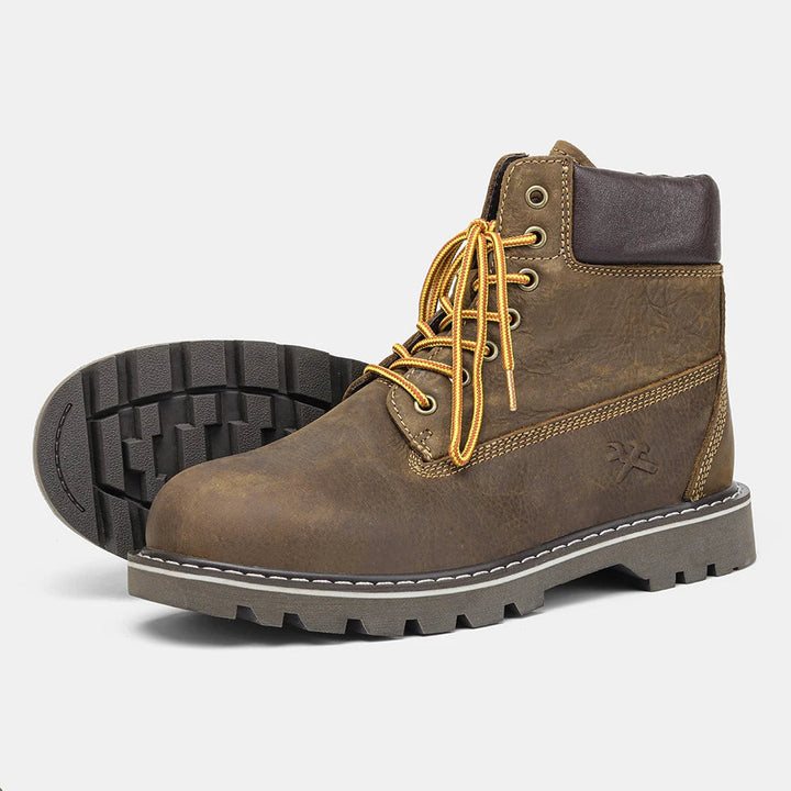 Zapatos de invierno de cuero | Verdadero calentador de invierno