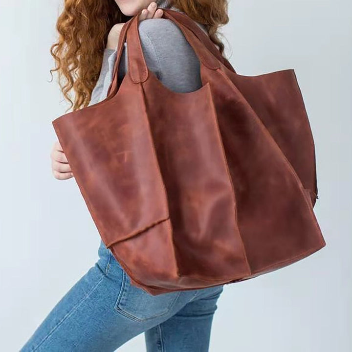 Liva Bag | Spacious Leather Handbag