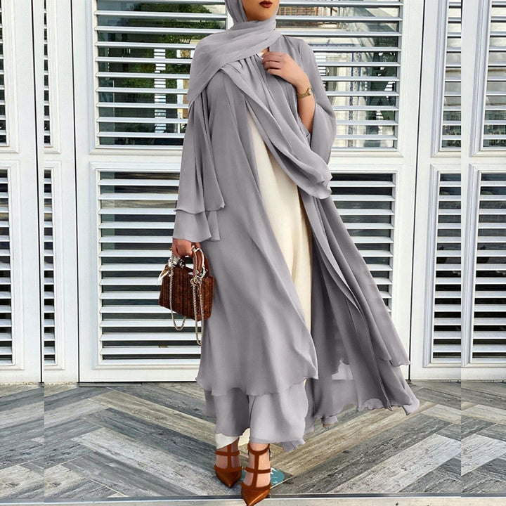 Open Amina Abaya with Hijab | A Beautiful and Airy Abaya