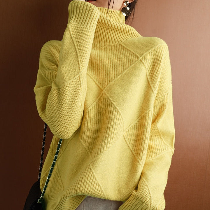 NeeltjesSweater I Pullover with Collar for Women