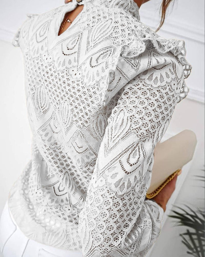 LisaBlouse I Blouse with Ruffles for Women