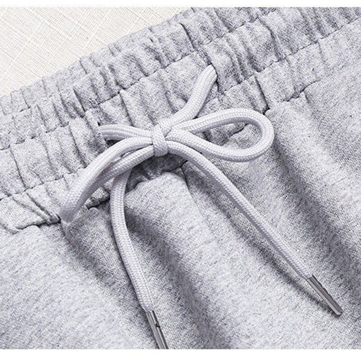 High-waisted jogging pants