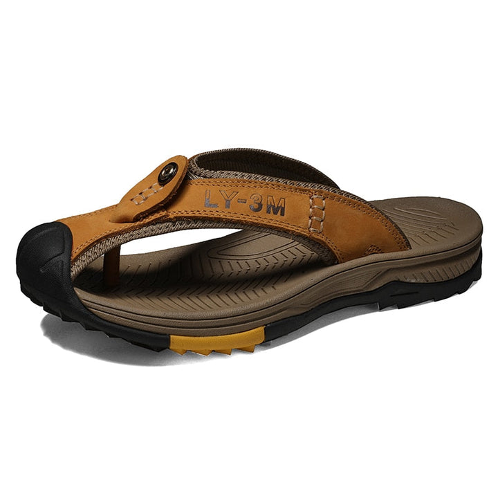 Leo leather sandals | Men's sandals made of genuine cowhide leather