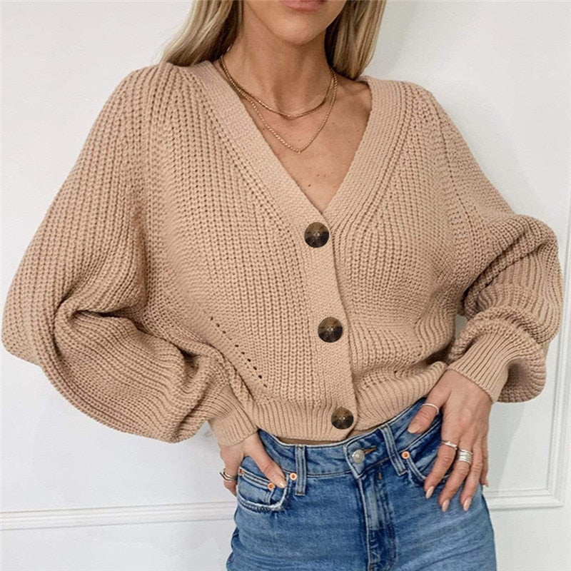Mayra | Knotted cardigan or loose sweater for women's fashion