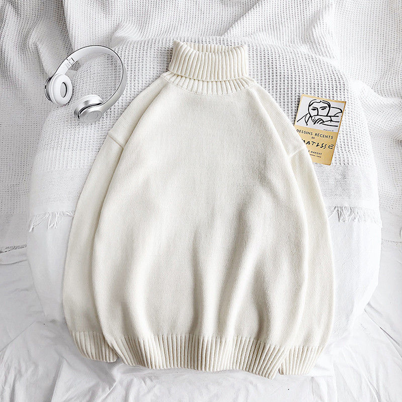 Jersey de cuello alto | Jersey de cuello alto cálido para hombre