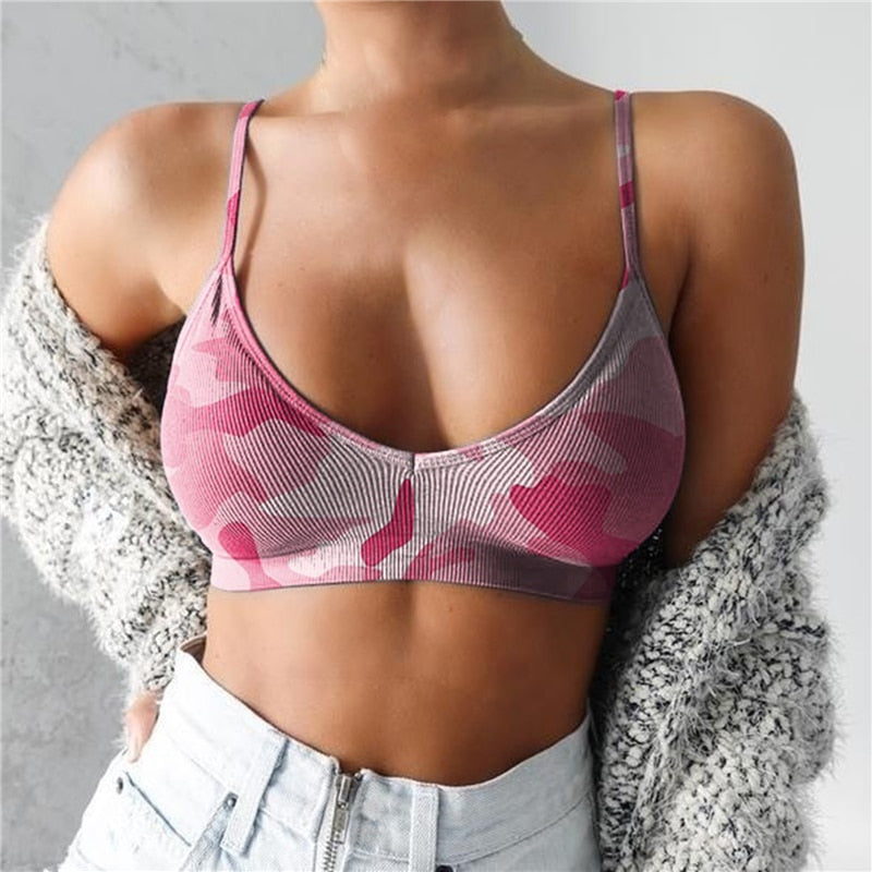 Coco Camouflage Crop Top | A cool and summery women's top