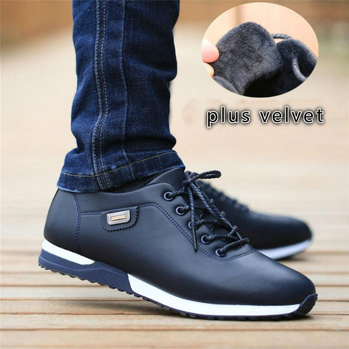 Velvet | Casual sneakers with velvet lining for men