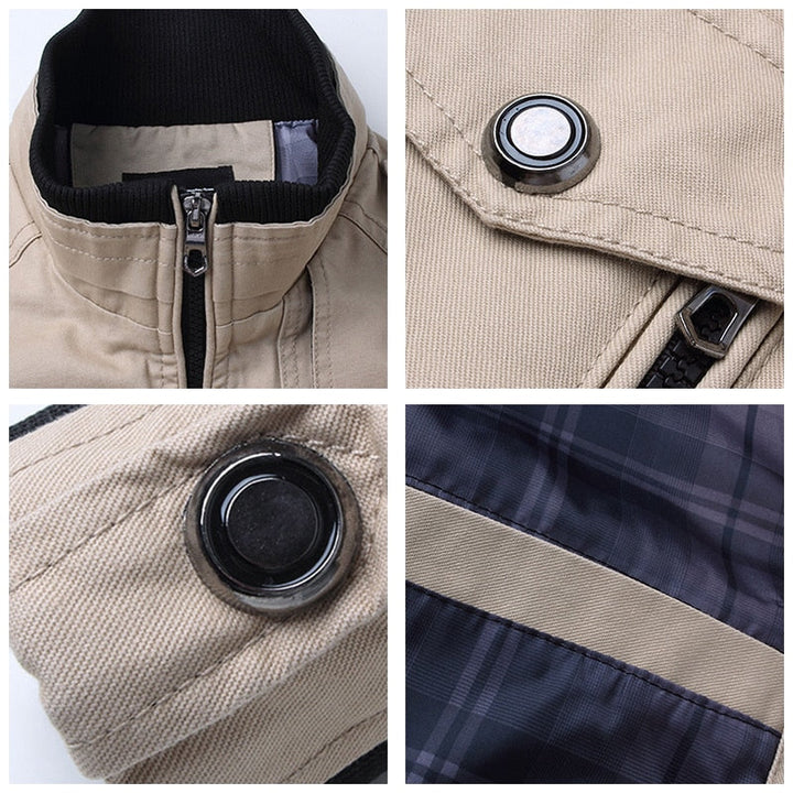 Army winter jacket | A windproof men's jacket