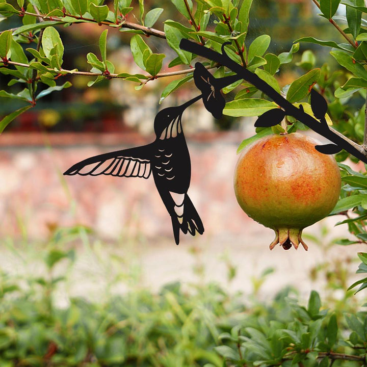 Garden Decoration | Metal Bird Silhouette – Backyard Art